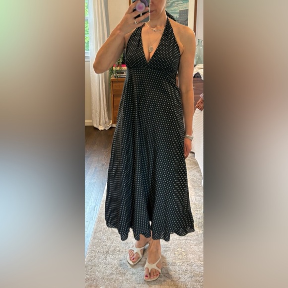 GAP Vintage Polkadot Halter Dress - Picture 1 of 11